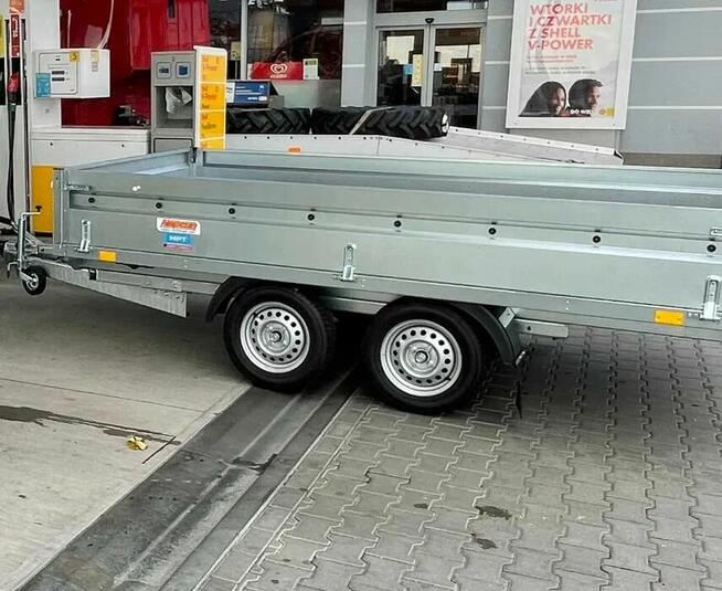 Duża przyczepa / przyczepka samochodowa 320 x 168cm, 1350DMC