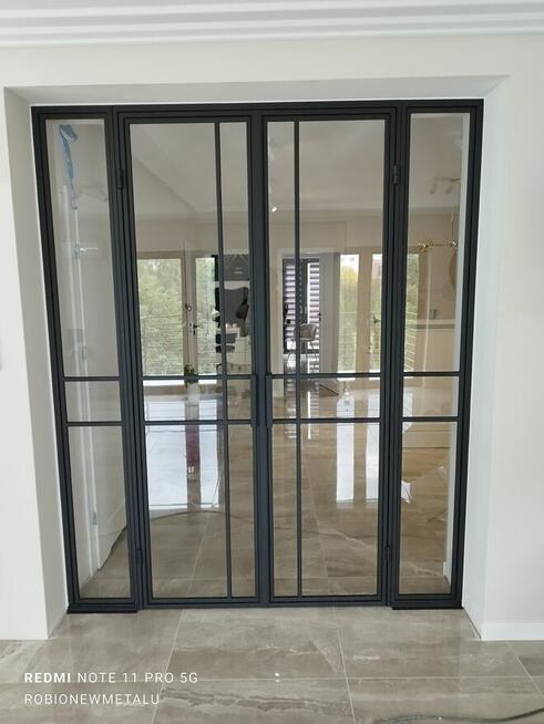 Wykonuję drzwi, ścianki szklano-metalowe , lustra