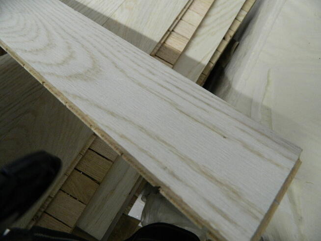 Parkiet 20m2 warstwowy 11m dąb elegance bielony 490x70