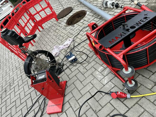 Frezowanie rur kanalizacyjnych, wycinanie korzeni i betonu