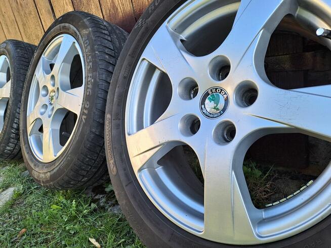 Sprzedam koła 5x112 octavia passat a4 b5 ,b6