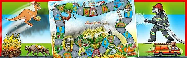 WIELKA GRA XXL BEZPIECZNI ZE STRAŻĄ POŻARNĄ