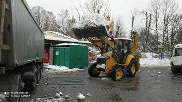 Załadunek i wywóz sniegu