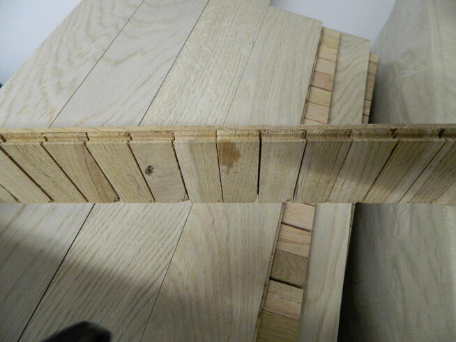 Parkiet 20m2 warstwowy 11m dąb elegance bielony 490x70