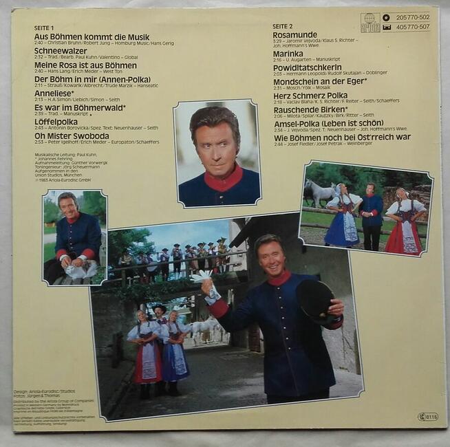 Niemiecka muzyka ludowa, winyl 1983 r.