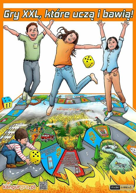 WIELKA GRA XXL BEZPIECZNI ZE STRAŻĄ POŻARNĄ