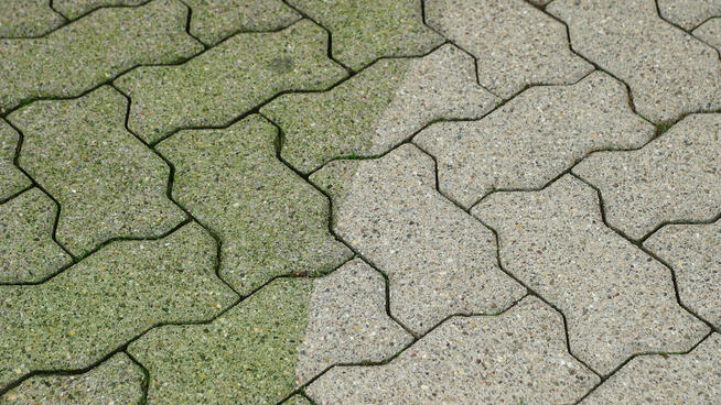 Mycie i czyszczenie polbruku - darmowa wycena. Słupsk Ustka