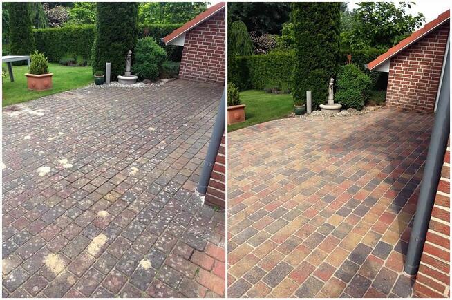 Mycie i czyszczenie polbruku - darmowa wycena. Słupsk Ustka