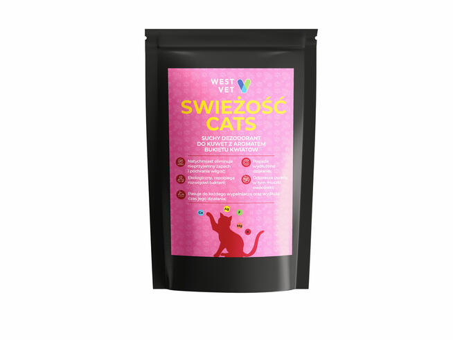 Dezodoranty do kuwet «ŚWIEŻOŚĆCATS»