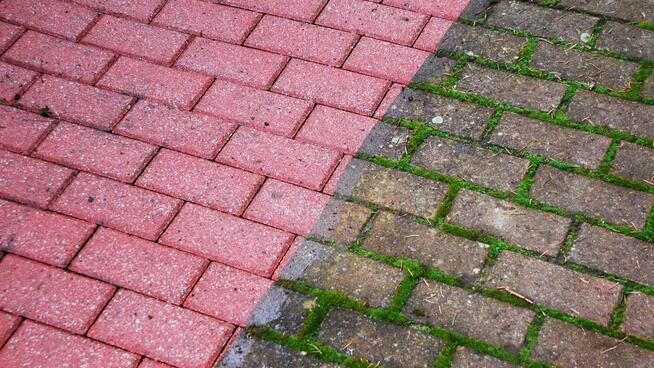 Mycie i czyszczenie polbruku - darmowa wycena. Słupsk Ustka