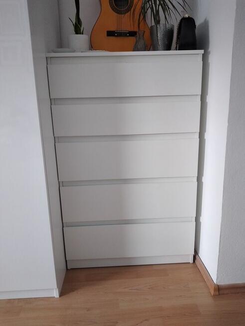 Komoda biała, z szufladami, Ikea