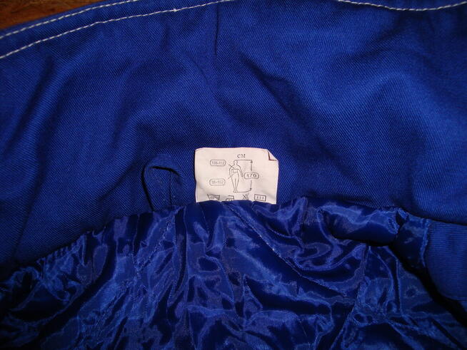 ubranie robocze ocieplane z kapuzą