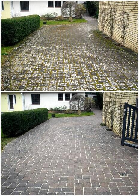 Mycie polbruku, parkingów, podjazdów Słupsk i okolice