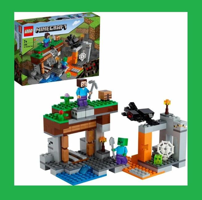 LEGO Minecraft 21166 Opuszczona kopalnia