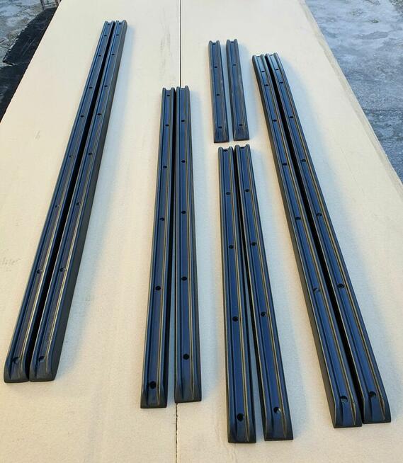 MERCEDES G klasa W460 W461 W463 Listwy na drzwi 5D PUR-RIM