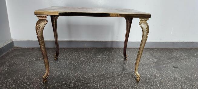 Stoliki kawowe, ławy, metalowe sztuk 3