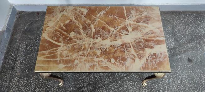 Stoliki kawowe, ławy, metalowe sztuk 3