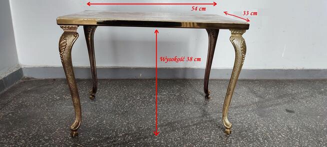 Stoliki kawowe, ławy, metalowe sztuk 3