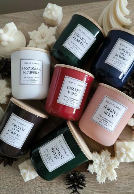 Świece sojowe zapachowe