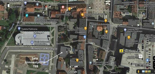 Podnajem sali gimnastycznej Rybnik CENTRUM!!!