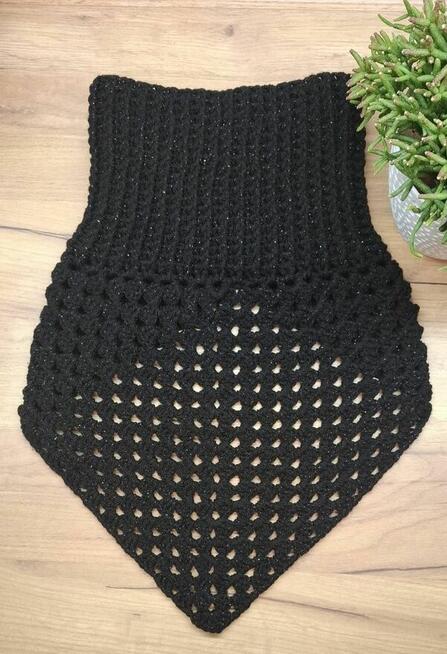 Golf, komin na szydełku