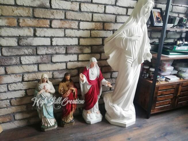 Naprawa renowacja odmalowywanie figur świętych sakralnych
