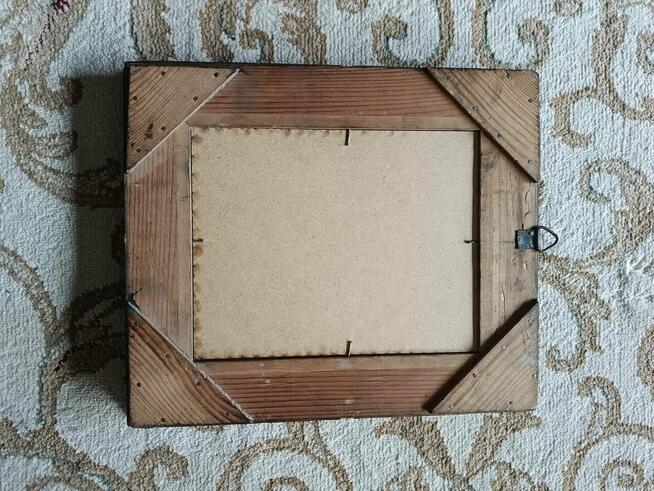 Obraz mosiężny płaskorzezba