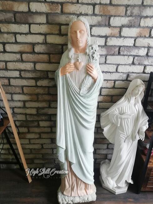 Naprawa renowacja odmalowywanie figur świętych sakralnych