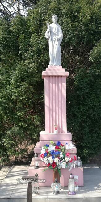 Naprawa renowacja odmalowywanie figur świętych sakralnych