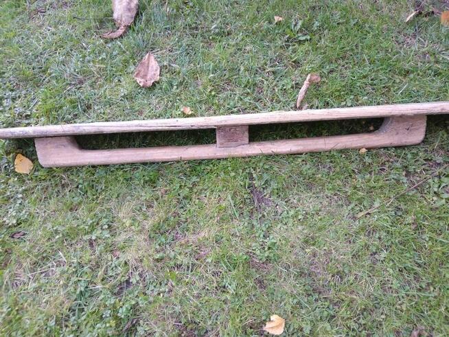 Paca packa do zacierania tynku betonu drewniana PRL 96cm