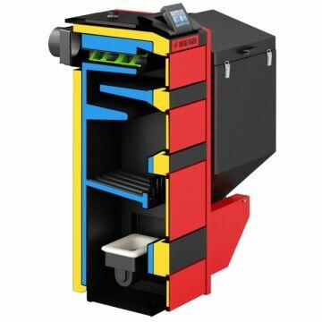 Piec Kocioł 35kW/ZAMIANA/Pellet Ekogroszek Węgiel Drewno Mia