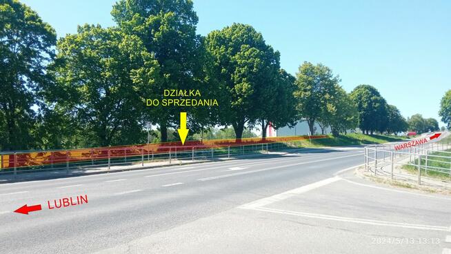 Działka w Jastkowie przy trasie warszawskiej i zalewie