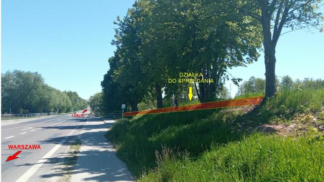 Działka w Jastkowie przy trasie warszawskiej i zalewie