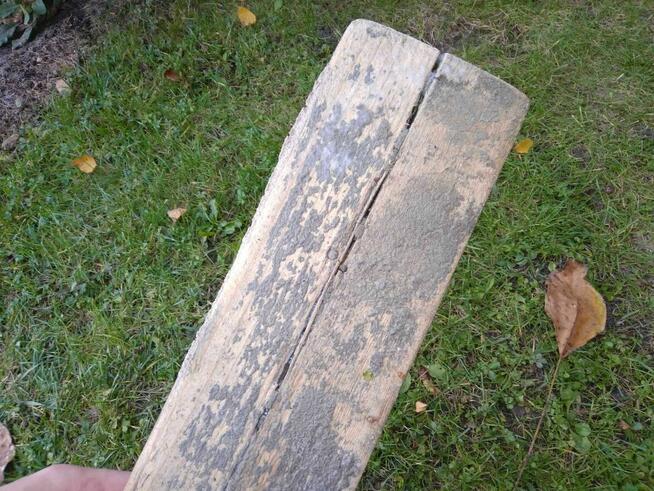 Paca packa do zacierania tynku betonu drewniana PRL 96cm