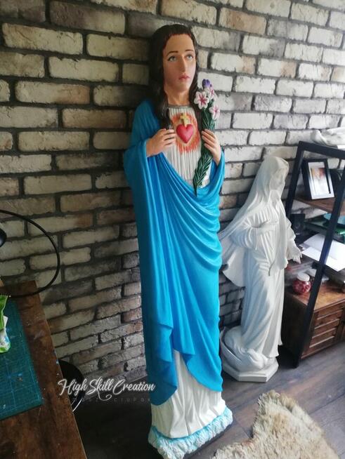 Naprawa renowacja odmalowywanie figur świętych sakralnych