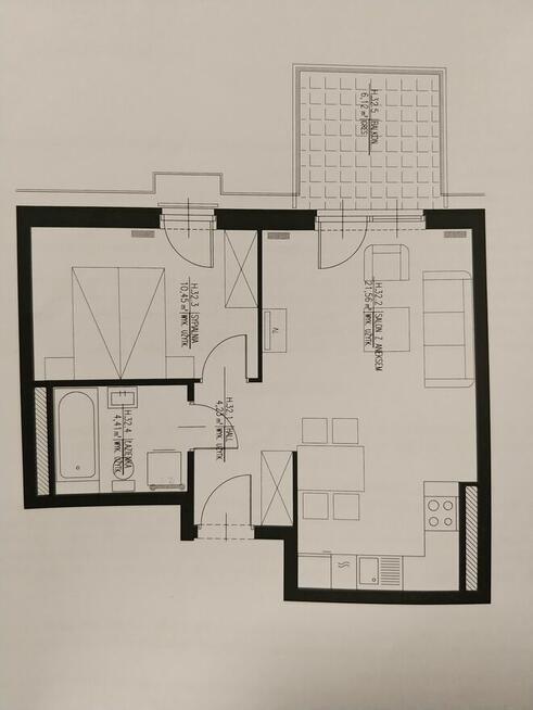 Do wynajęcia mieszkanie 2 pokojowe Białołęka Warszawa
