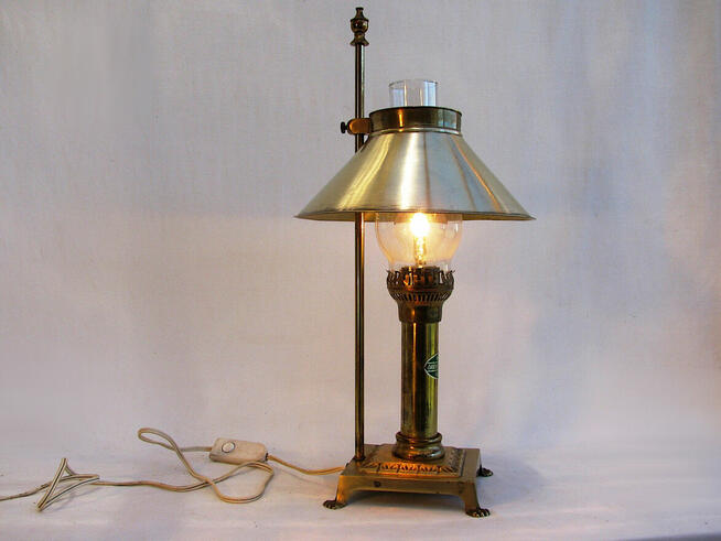 Lampka nocna * mosiądz * Paris expres *~