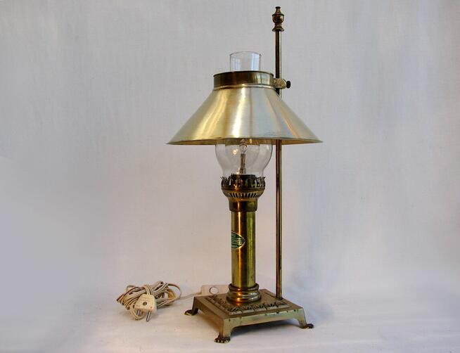 Lampka nocna * mosiądz * Paris expres *~