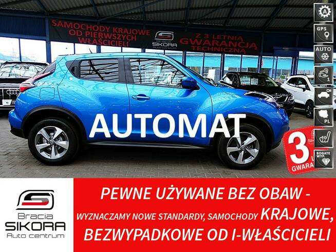 Nissan Juke AUTOMAT 1,6 16V N-CONNECTA+Kamera+Navi 3Lata GWARANCJA 1wł Bezwypadko