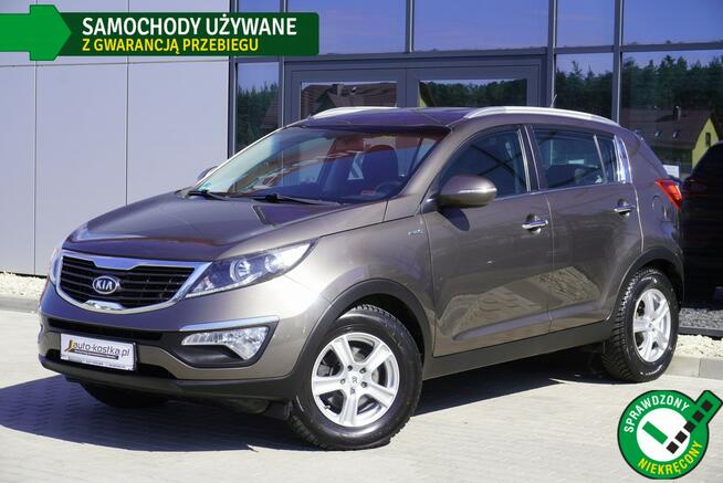 Kia Sportage 4x4! Czujniki, Klimatyzacja, Alu Elektryka Serwis GWARANCJA Bezwypadek