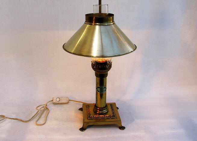 Lampka nocna * mosiądz * Paris expres *~