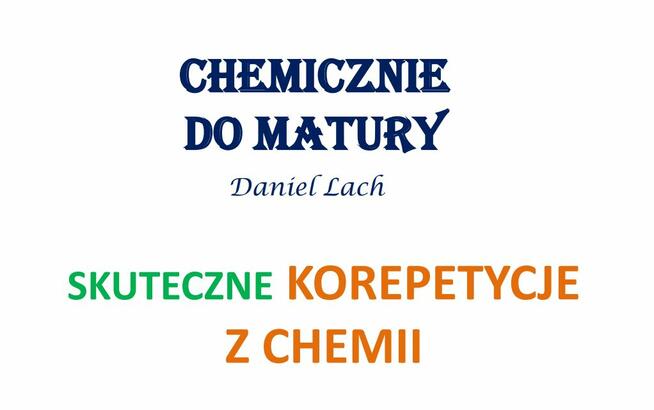 Skuteczne korepetycje z CHEMII