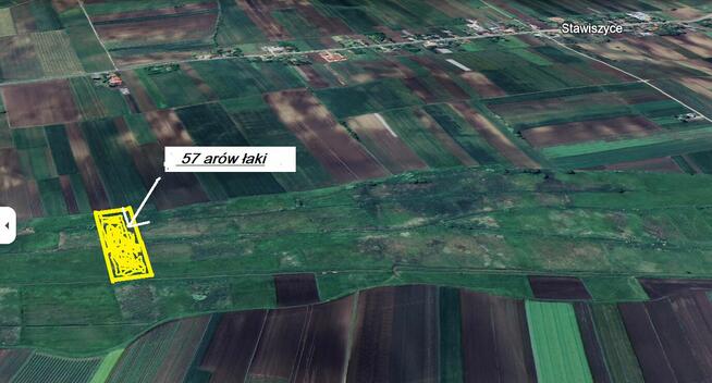 Sprzedam 57 ar łąk pomiędzy Stawiszyce ,Koniecmosty , Jurków