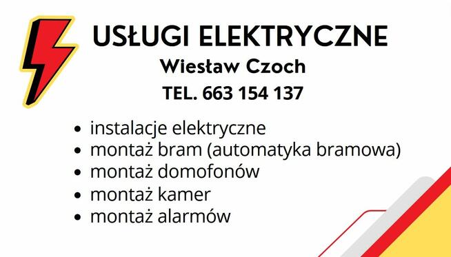 Elektryk Kraków domofony bramy instalacje oświetlenie