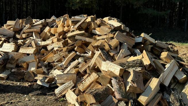 Drewno na opał BRZOZA do kominka ładnie przesuszona TANIO