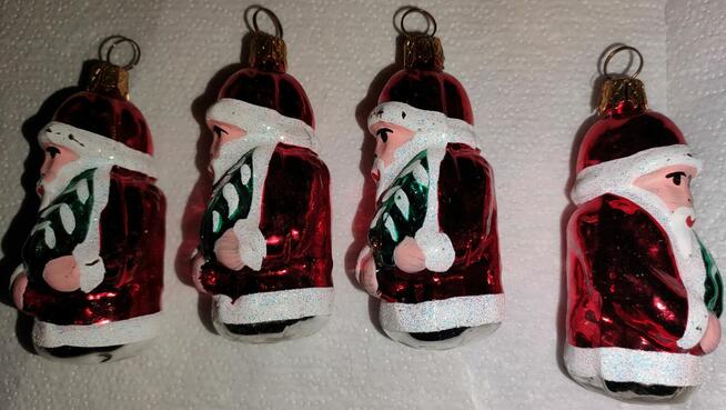 Ozdoby Świąteczne / łańcuchy na choinkę, mikołaje