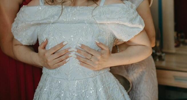 Suknia ślubna księżniczka