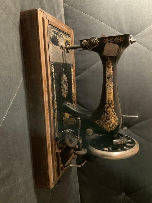 Przedwojenna maszyna do szycia Singer- rarytas kolekcjonersk