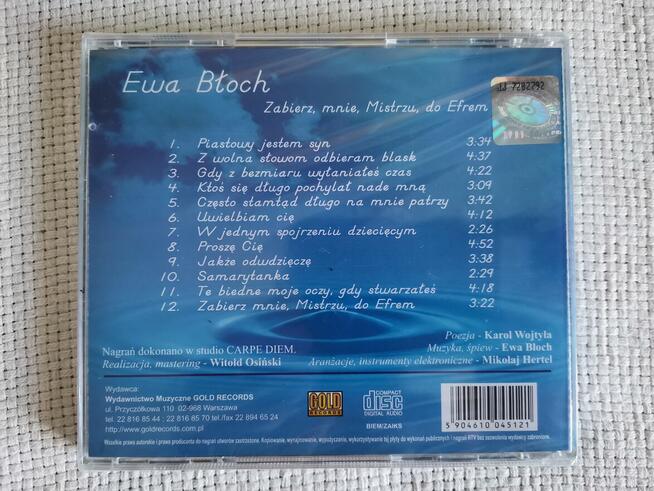 Poezje Karola Wojtyły śpiewa Ewa Błoch