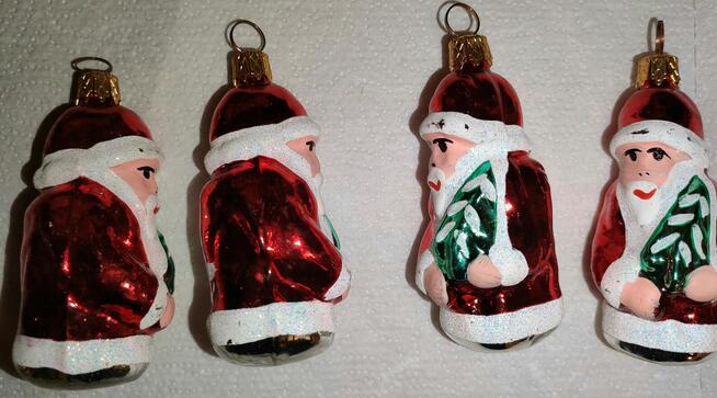 Ozdoby Świąteczne / łańcuchy na choinkę, mikołaje